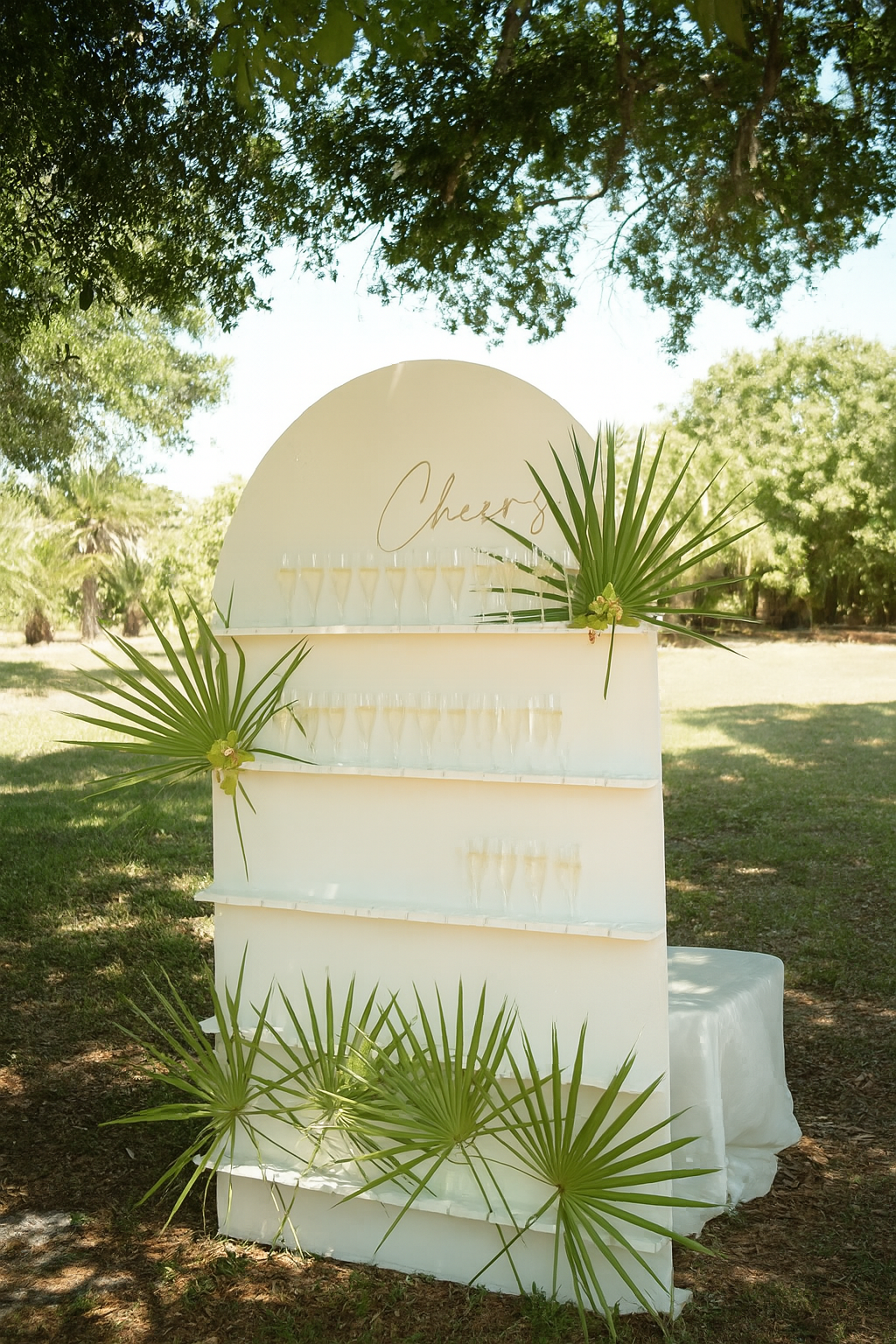 Champagne Wall Rental